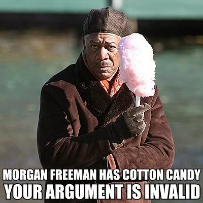 morgan freeman cotton candy argument Pictures, Images and Photos