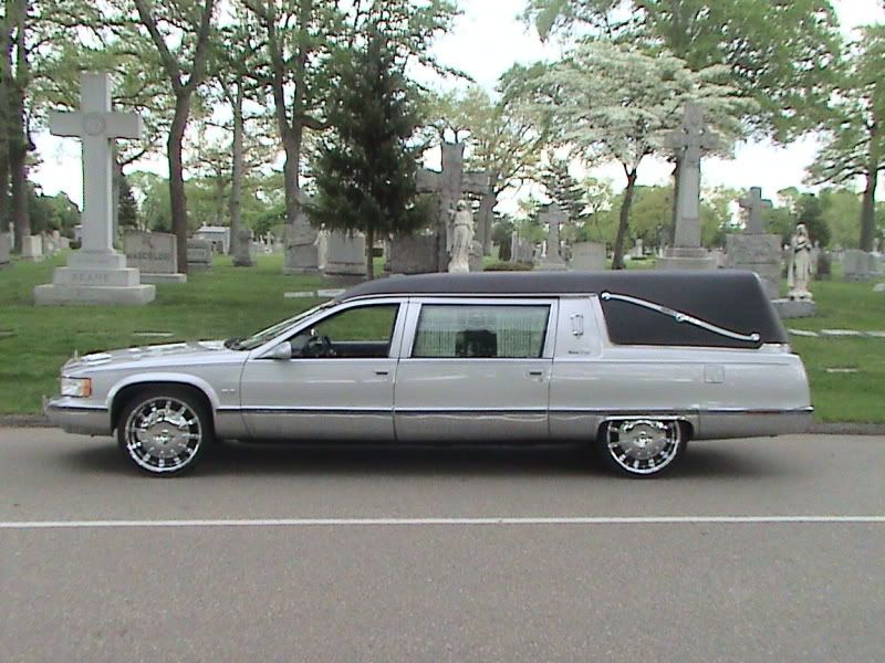 This Hearse is rust free 586 935 2159 I will trade for a motorcycle 