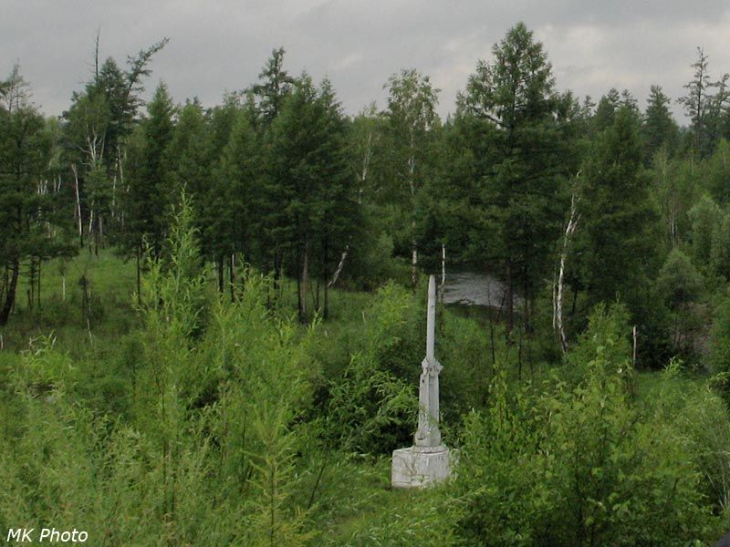 Памятник бабе для забивки свай