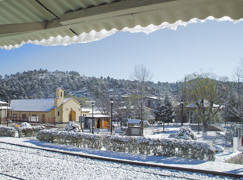 creel chihuahua mexico. Nieve en México (imágenes)