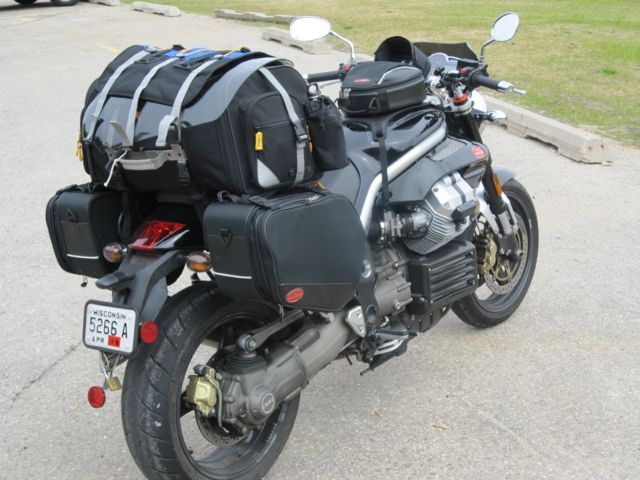 moto guzzi griso luggage