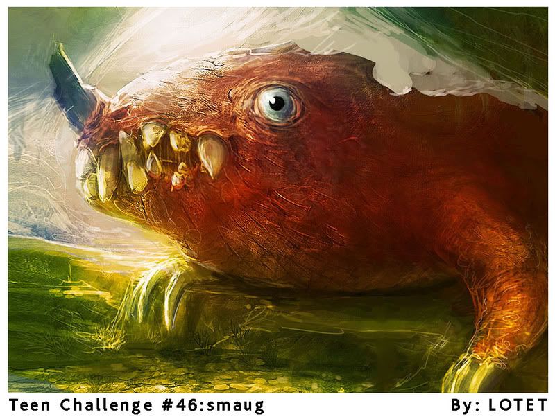 Poll: Teen Challenge #46:smaug Poll: Teen Challenge #46:smaug