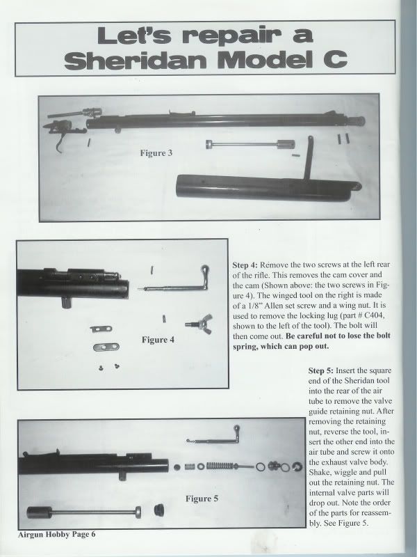 Crosman Airgun Forum (new) rocker sheridan repair