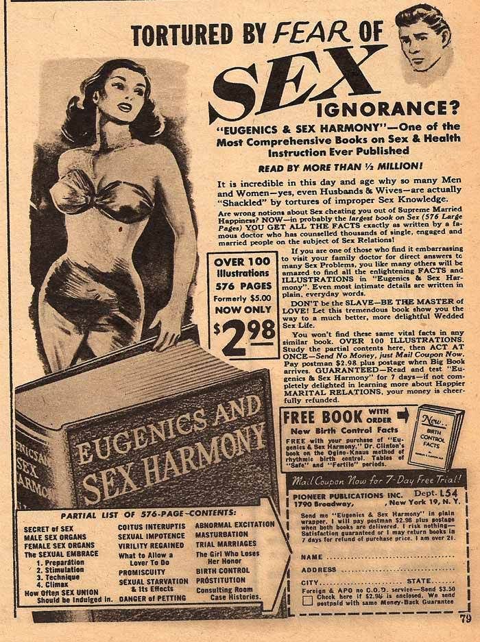 Sex and eugenics, 1953