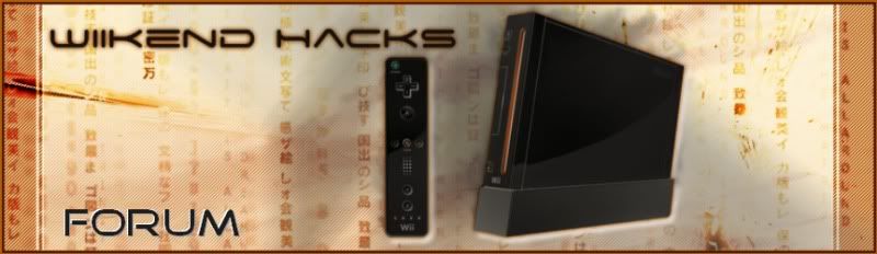 Wiikend hacks Forum