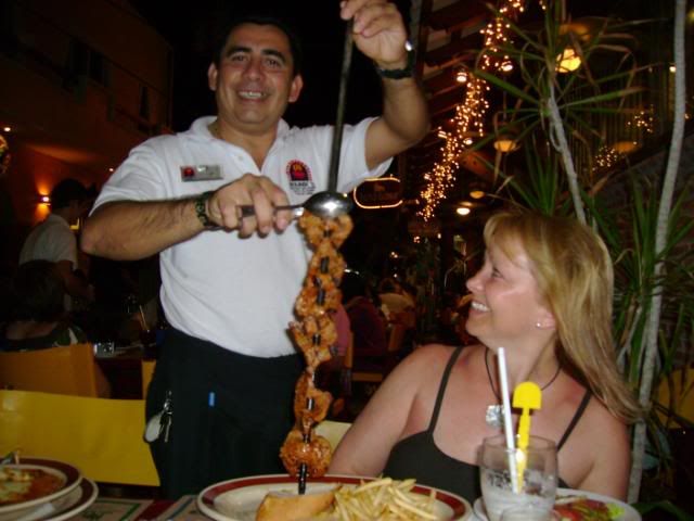 Shrimp Shishkabob Rolandi's