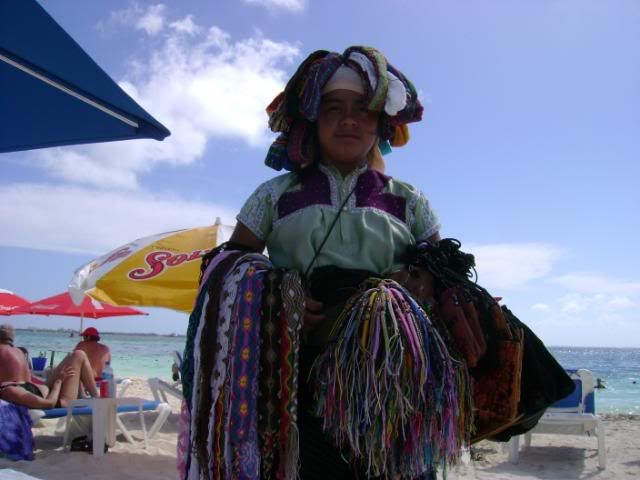 Beach Vendor Lady