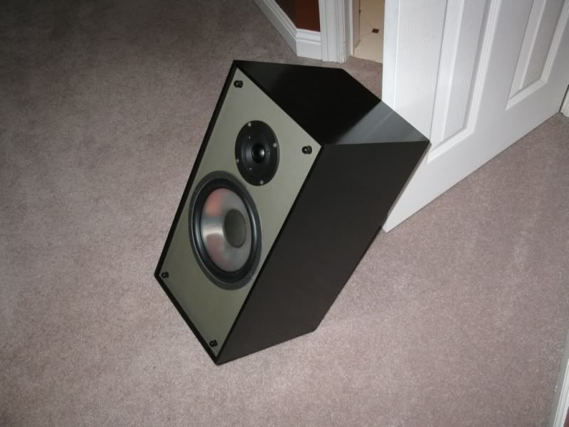 Vinyl covered speaker refinishing...pics Canadian TV, Computing and
