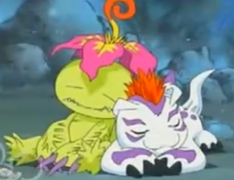 Palmon And Gomamon by lonelyanimegodess Digimon