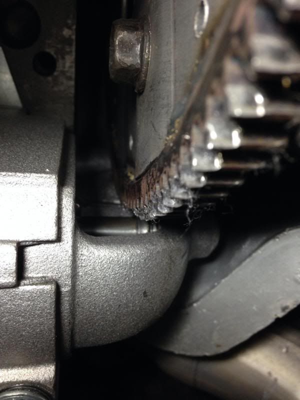 Damaged flexplate Team Camaro Tech