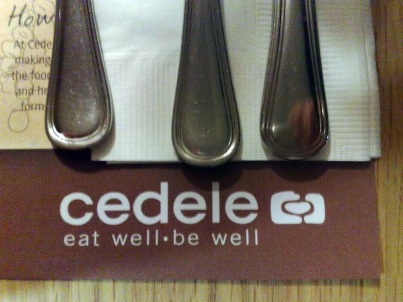 Cedele! Yummy! No need to use so many cutlery for 2 slices of cake right?