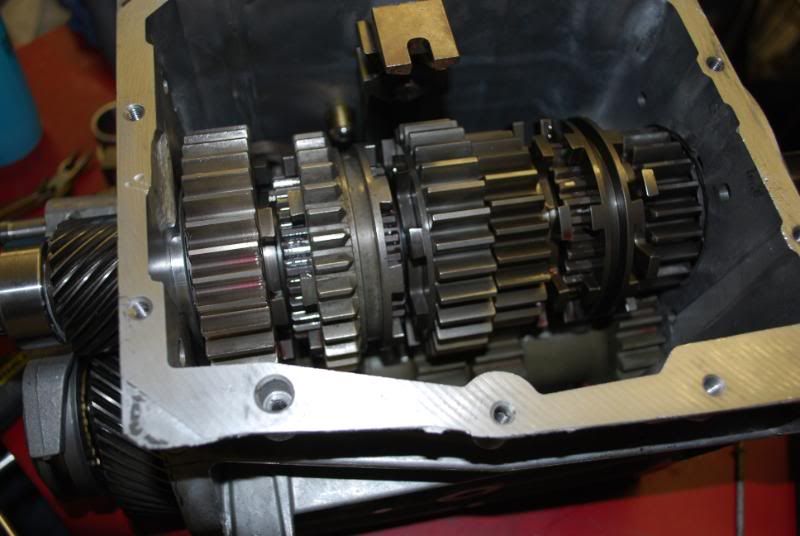 Rebuilding T5z with faceplated GForce gear set Ford Muscle Forums