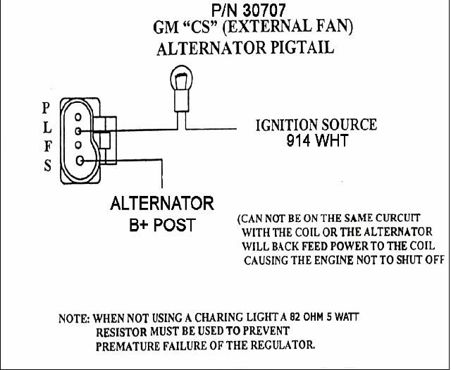 LS and CS130 Alternator wiring | Pirate 4x4  Gm Ls Alternator Wiring Diagram    Pirate 4x4