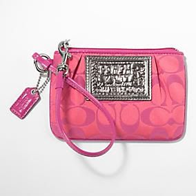 fun coach wristlets