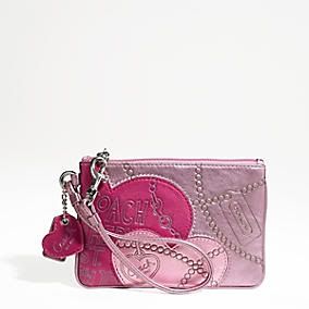 fun coach wristlets