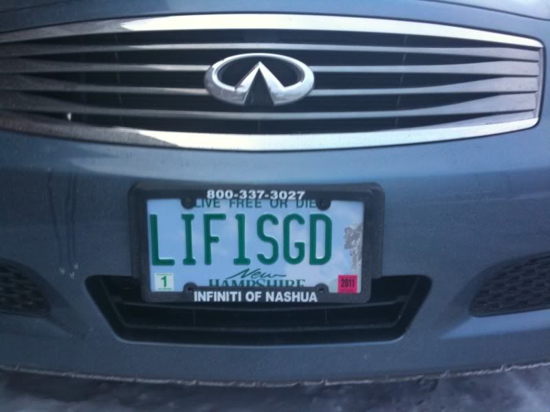 Funny nissan license plates #2