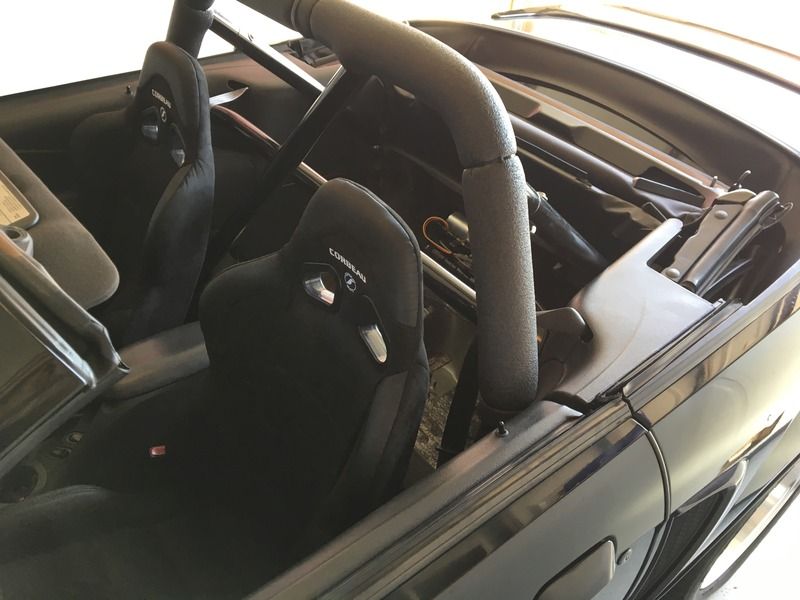 Convertible Rear Seat Delete For Roll Bar Install 