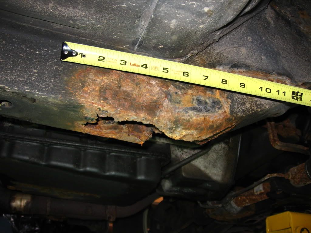Nissan 240sx frame rail rust #2