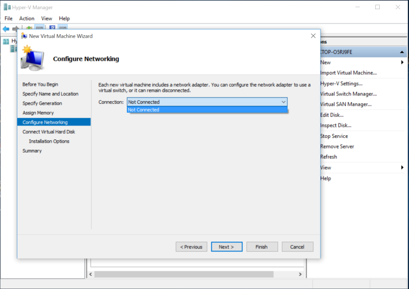 Network adapters not appearing in HyperV Windows 10 Forums