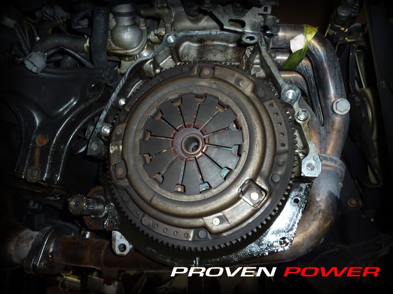 Honda civic flywheel replace #3