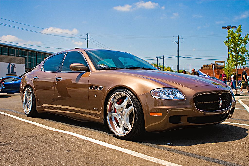 Maserati's fourdoor saloon the Quattroporte is a beauty and when you 