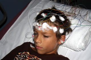 Ethan's EEG test
