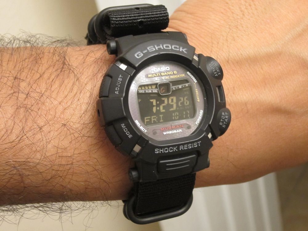 casio mudman tough solar