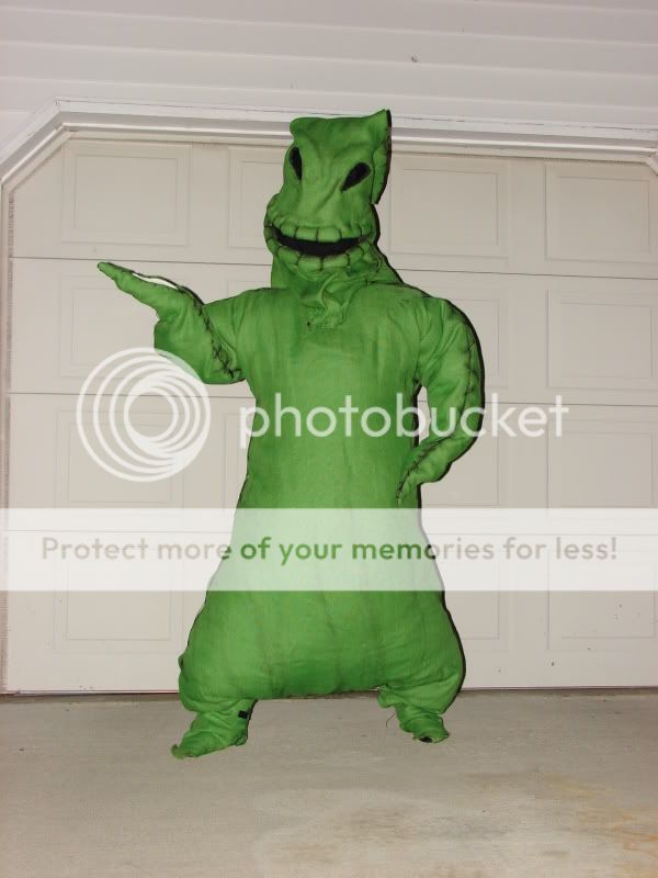 green oogie boogie plush