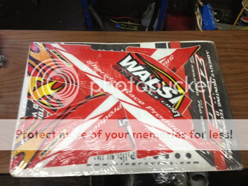 Walsh Race Craft Graphics and Seat Cover