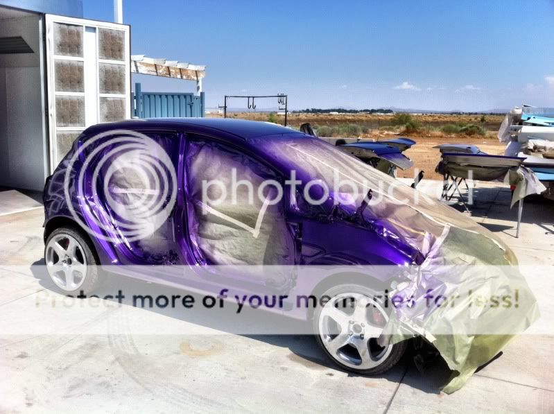 Ford fiesta purple paint code #5