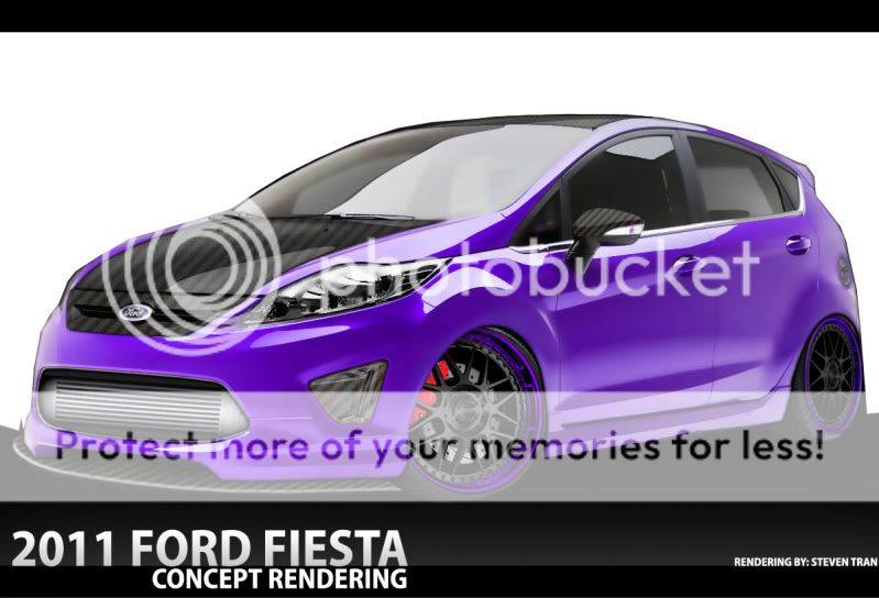 Purple ford fiesta paint #4