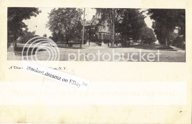 c1901 OLEAN, NY VIEW ON SULLIVAN STREET UBP POSTCARD  