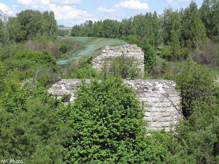 Опоры моста через р. Унга