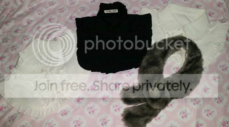  Collars from Yumetenbo and Innocent World, stole is vintage